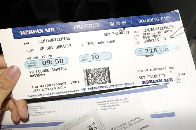 Điều kiện thay đổi ngày bay và hoàn vé máy bay Korean Air