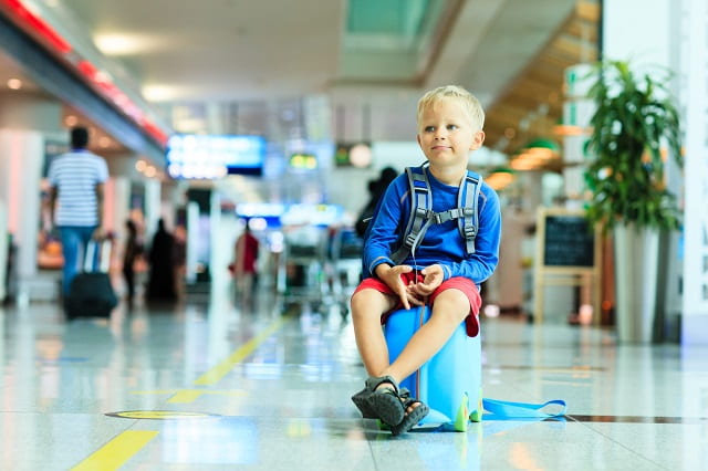 Quy định Korean Air đối với trẻ em đi máy bay một mình